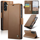 Samsung Galaxy A56 5G CaseMe Retro Wallet Case [Brown]
