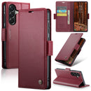 Samsung Galaxy A56 5G CaseMe Retro Wallet Case [Maroon]