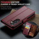 Samsung Galaxy A56 5G CaseMe Retro Wallet Case [Maroon]