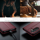 Samsung Galaxy A56 5G CaseMe Retro Wallet Case [Maroon]