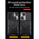Samsung A57 5G Ring Kickstand Case w/ Camera Cover [Black] 7