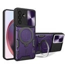 Samsung A57 5G Ring Kickstand Case w/ Camera Cover [Purple]