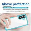 Samsung Galaxy A57 5G Soft TPU Bumper Shockproof Cover Case [Clear Blue]
