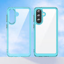 Samsung Galaxy A57 5G Soft TPU Bumper Shockproof Cover Case [Clear Blue]