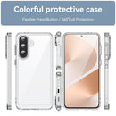 Samsung Galaxy A57 5G Soft TPU Bumper Shockproof Cover Case [Clear]