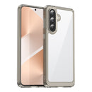 Samsung Galaxy A57 5G Soft TPU Bumper Shockproof Cover Case [Clear Grey]
