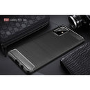Samsung A71-5G Carbon Fibre TPU Case Slim Shockproof Cover