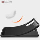 Samsung A72 Carbon Fibre TPU Case Slim Shockproof Cover