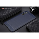 Samsung A90-5G Carbon Fibre TPU Case Slim Shockproof Cover