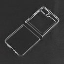 Galaxy Z Flip 7 FE Clear Crystal Hard PC Case – Ultra Slim Transparent Shell