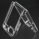 Galaxy Z Flip 7 FE Clear Crystal Hard PC Case – Ultra Slim Transparent Shell