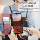Samsung Galaxy A05s Retro PU Leather Wallet Case 4