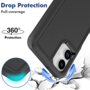 Samsung Galaxy A06 4G Dual Layer Armor Hard Case – Black