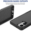 Samsung Galaxy A06 4G Dual Layer Armor Hard Case – Black
