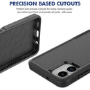 Samsung Galaxy A06 4G Dual Layer Armor Hard Case – Black 3