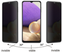 Samsung Galaxy A06 Privacy Tempered Glass Screen Protector – 9H Hardness