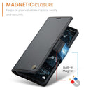 Samsung Galaxy A07 CaseMe Retro Wallet Case [Black] 10