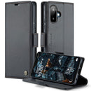Samsung Galaxy A07 CaseMe Retro Wallet Case [Black] 1