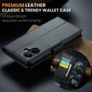 Samsung Galaxy A07 CaseMe Retro Wallet Case [Black] 6