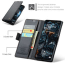 Samsung Galaxy A07 CaseMe Retro Wallet Case [Black] 9