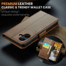 Samsung Galaxy A07 CaseMe Retro Wallet Case [Brown] 6