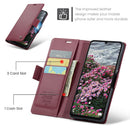 Samsung Galaxy A07 CaseMe Retro Wallet Case [Maroon] 9