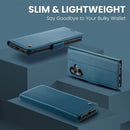 Samsung Galaxy A07 CaseMe Retro Wallet Case [Navy] 8