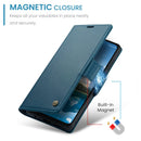 Samsung Galaxy A07 CaseMe Retro Wallet Case [Navy] 10
