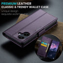 Samsung Galaxy A07 CaseMe Retro Wallet Case [Purple] 6