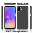 Samsung Galaxy A07 Dual Layer Armor Hard Case – Black 6