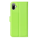 Samsung Galaxy A07 PU Wallet Case [Green] 3