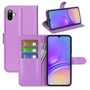 Samsung Galaxy A07 PU Wallet Case [Purple] 1