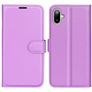 Samsung Galaxy A07 PU Wallet Case [Purple] 4