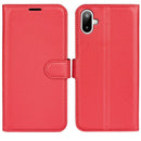 Samsung Galaxy A07 PU Wallet Case [Red] 4