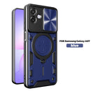 Samsung Galaxy A07 Ring Kickstand Case w/ Camera Cover