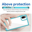 Samsung Galaxy A07 Soft TPU Bumper Case [Clear Blue] 3