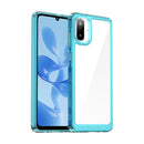 Samsung Galaxy A07 Soft TPU Bumper Case [Clear Blue] 1