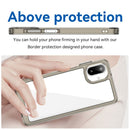 Samsung Galaxy A07 Soft TPU Bumper Case [Clear Grey] 3