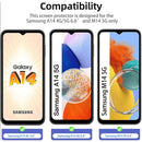 Samsung Galaxy A14 Tempered Glass Screen Protector (2 Pack)
