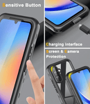 Samsung Galaxy A15 4G/5G Waterproof Case Redpepper Full Protection