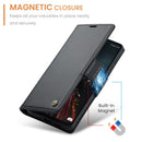 Samsung Galaxy A17 5G CaseMe Retro Wallet Case [Black] 10
