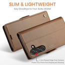 Samsung Galaxy A17 5G CaseMe Retro Wallet Case [Brown] 2