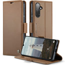 Samsung Galaxy A17 5G CaseMe Retro Wallet Case [Brown] 1