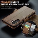 Samsung Galaxy A17 5G CaseMe Retro Wallet Case [Brown] 6