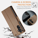 Samsung Galaxy A17 5G CaseMe Retro Wallet Case [Brown] 5