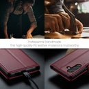 Samsung Galaxy A17 5G CaseMe Retro Wallet Case [Maroon] 7