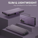 Samsung Galaxy A17 5G CaseMe Retro Wallet Case [Purple] 8