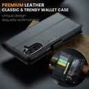 Samsung Galaxy A26 5G CaseMe Retro Wallet Case [Black] 6
