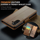 Samsung Galaxy A26 5G CaseMe Retro Wallet Case [Brown] 6