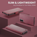 Samsung Galaxy A26 5G CaseMe Retro Wallet Case [Maroon] 8